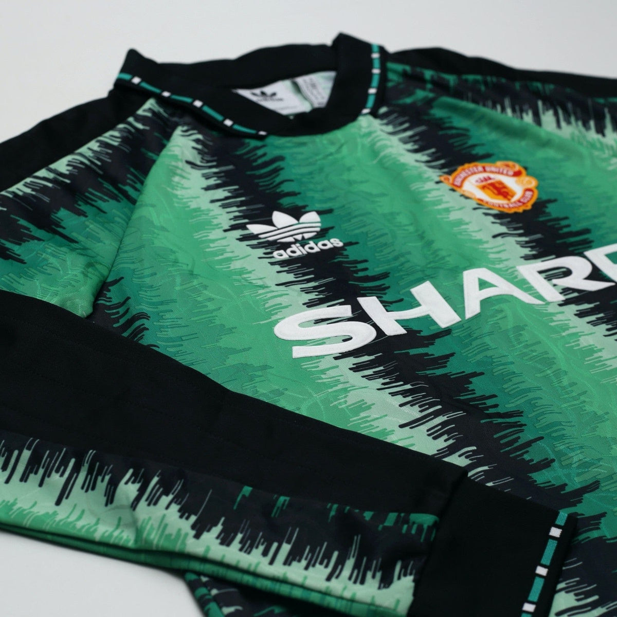 1990/92 Schmeichel #1 Manchester United adidas Originals Football Shirt (M)