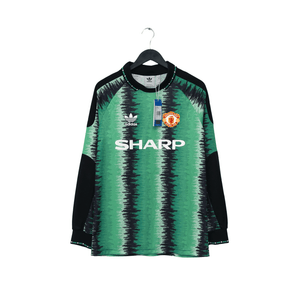 1990/92 Schmeichel #1 Manchester United adidas Originals Football Shirt (M) BNWT