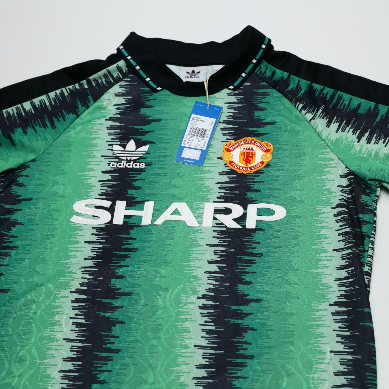 1990/92 Schmeichel #1 Manchester United adidas Originals Football Shirt (M) BNWT