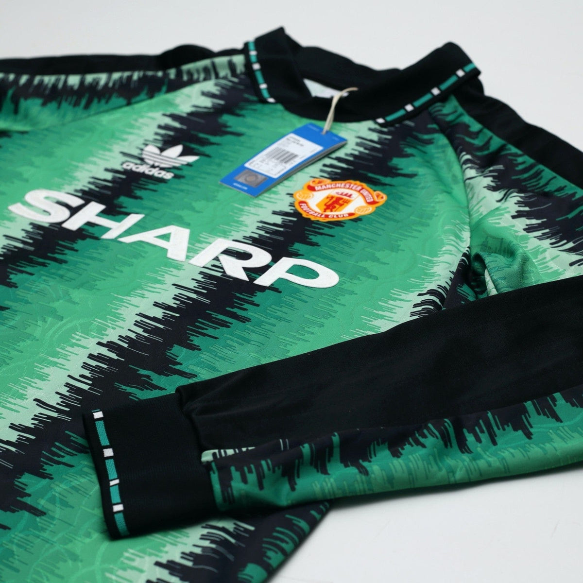 1990/92 Schmeichel #1 Manchester United adidas Originals Football Shirt (M) BNWT