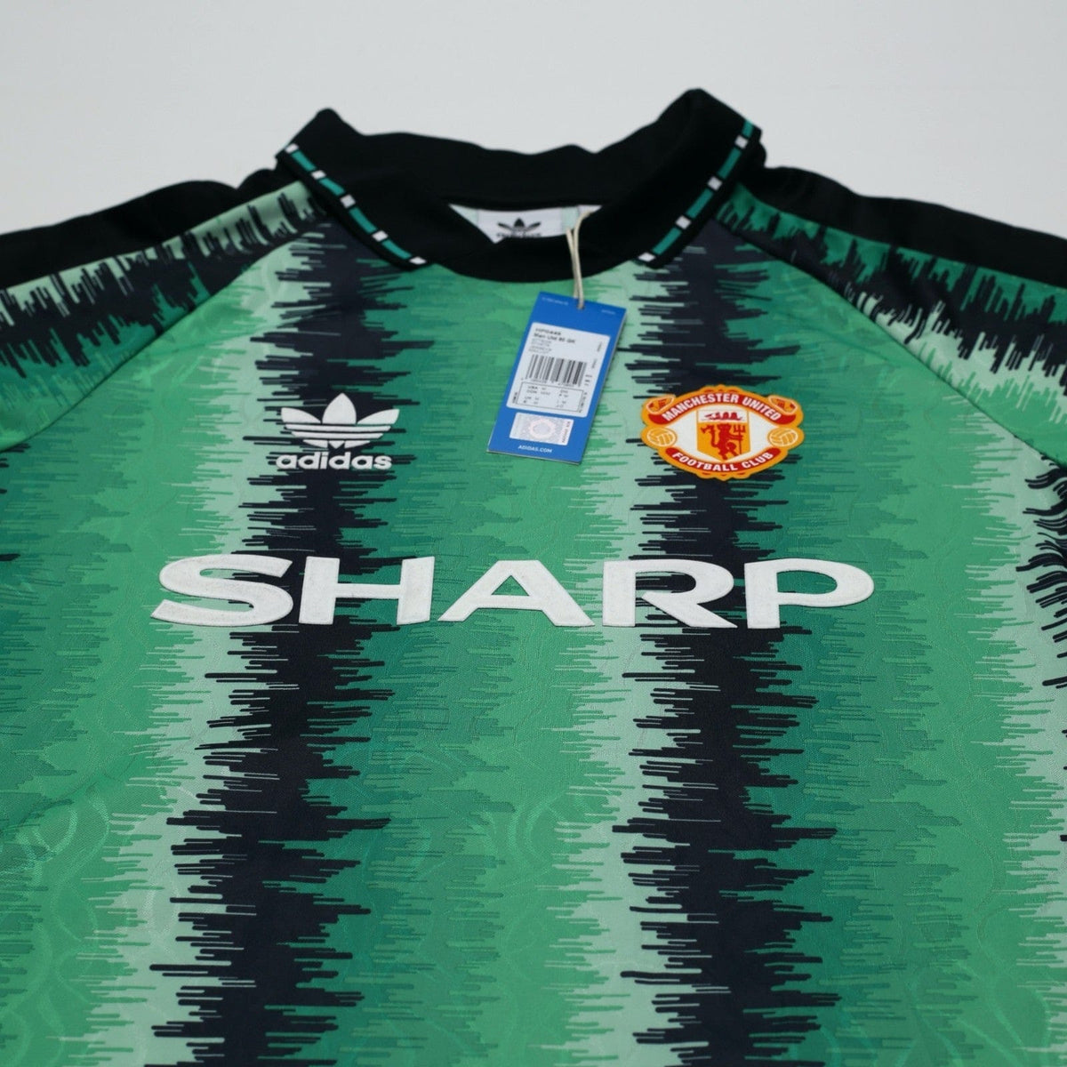 1990/92 Schmeichel #1 Manchester United adidas Originals Football Shirt (M) BNWT