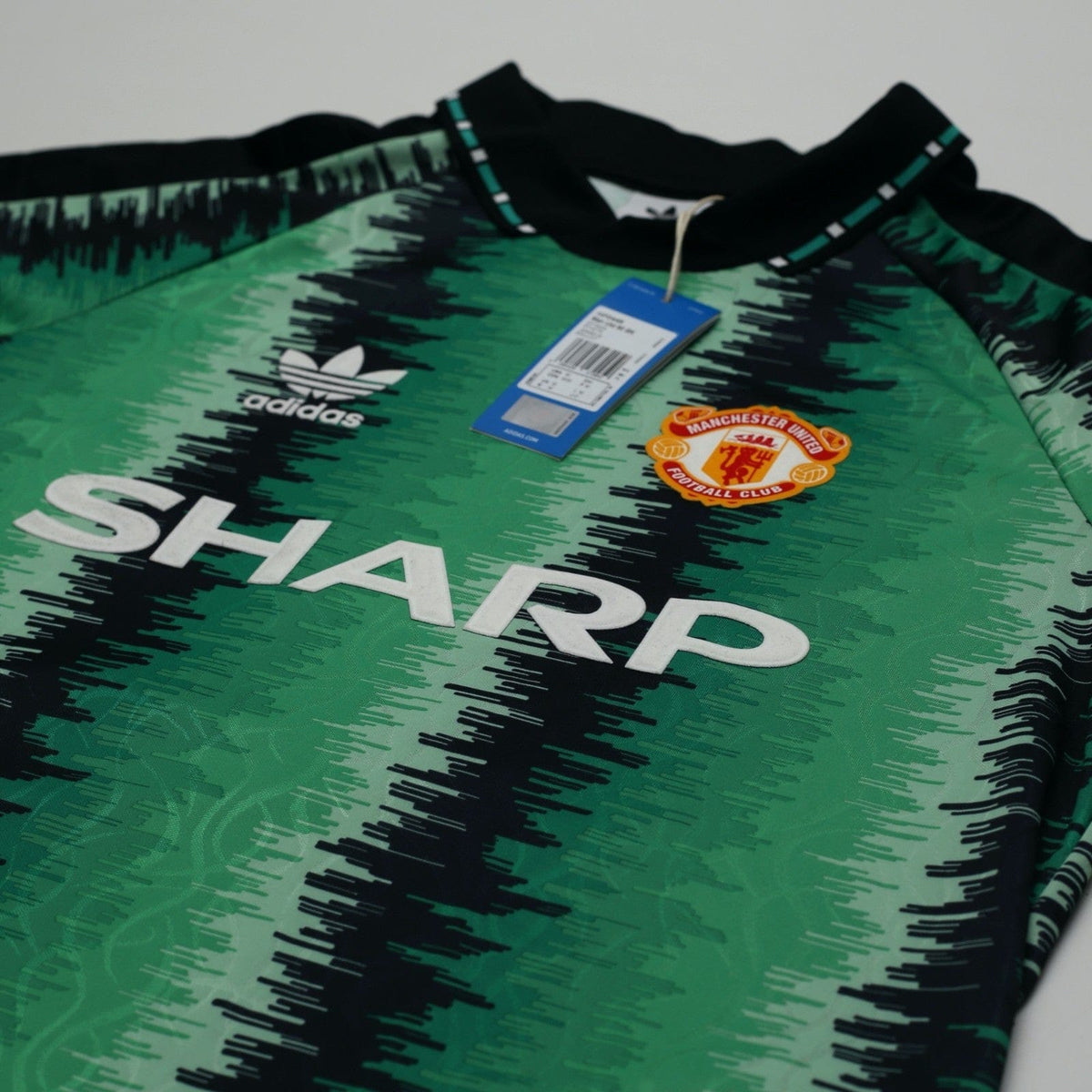 1990/92 Schmeichel #1 Manchester United adidas Originals Football Shirt (M) BNWT