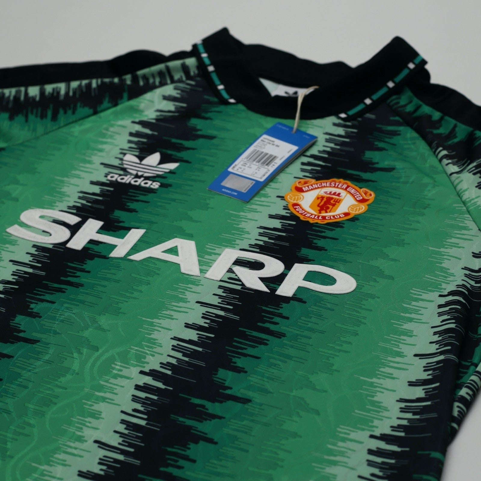 1990/92 Schmeichel #1 Manchester United adidas Originals Football Shirt (M) BNWT