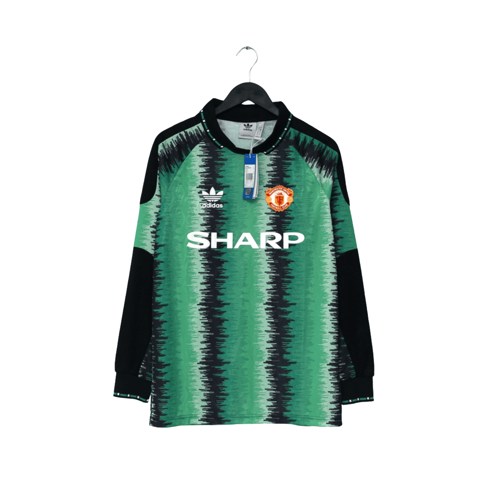 1990/92 Schmeichel #1 Manchester United adidas Originals Football Shirt (M) BNWT