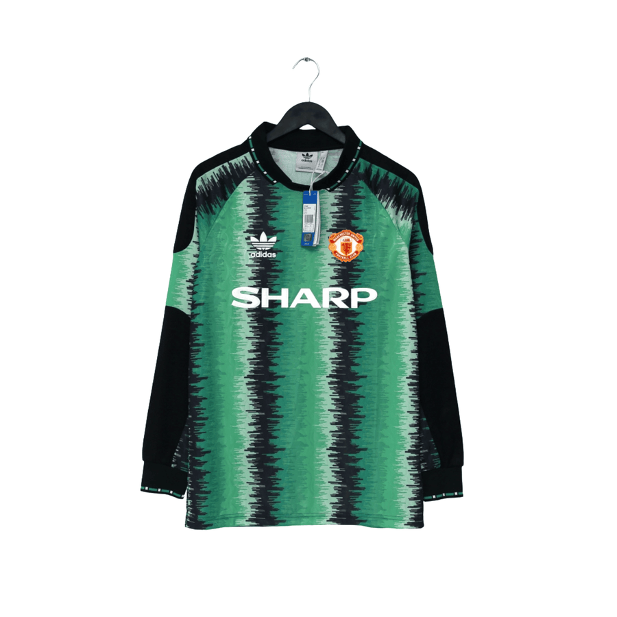 1990/92 Schmeichel #1 Manchester United adidas Originals Football Shirt (M) BNWT