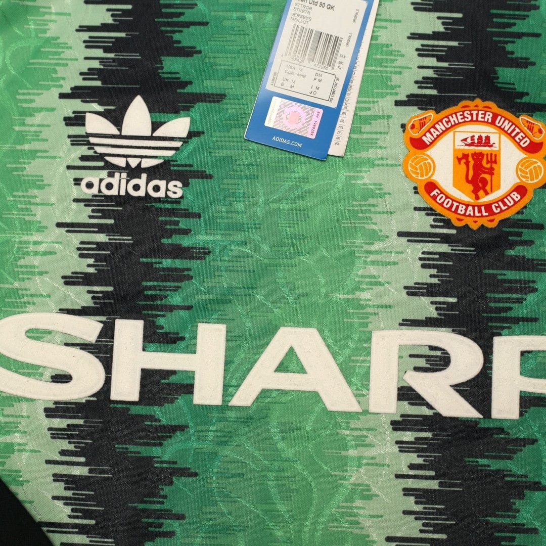 1990/92 Schmeichel #1 Manchester United adidas Originals Football Shirt (M) BNWT