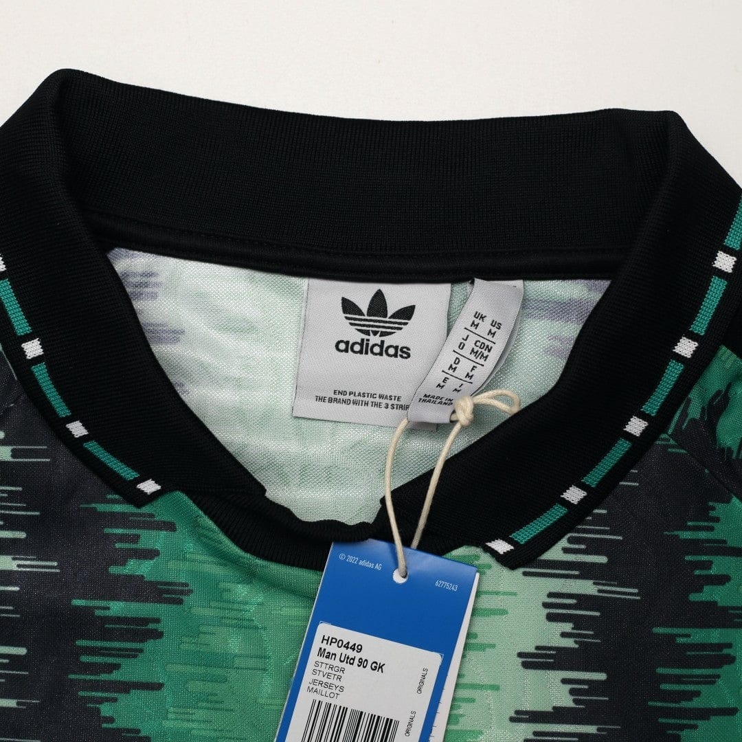 1990/92 Schmeichel #1 Manchester United adidas Originals Football Shirt (M) BNWT