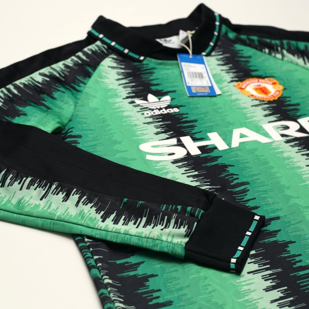 1990/92 Schmeichel #1 Manchester United adidas Originals Football Shirt (M) BNWT