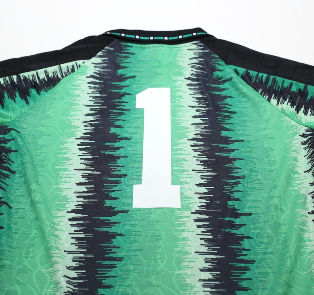 1990/92 SCHMEICHEL #1 Manchester United adidas Originals GK Football Shirt (S)