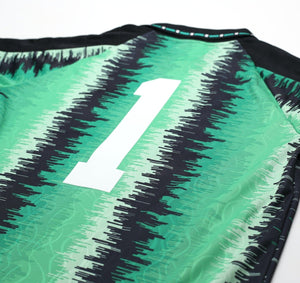 1990/92 SCHMEICHEL #1 Manchester United adidas Originals GK Football Shirt (S)