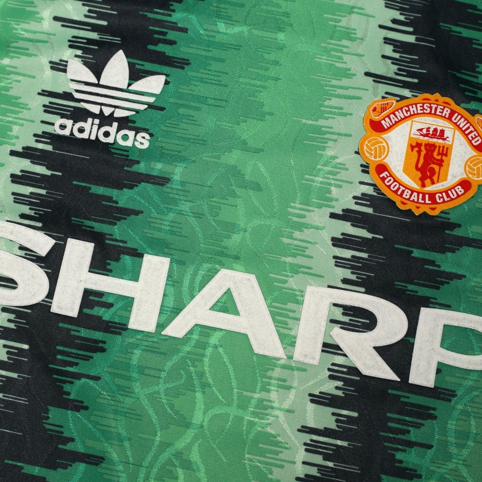 1990/92 Schmeichel #1 Manchester united adidas Originals GK Football Shirt (XXL)