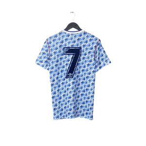 1990/92 Sharpe #7 Manchester United Retro adidas Away Football Shirt (M)
