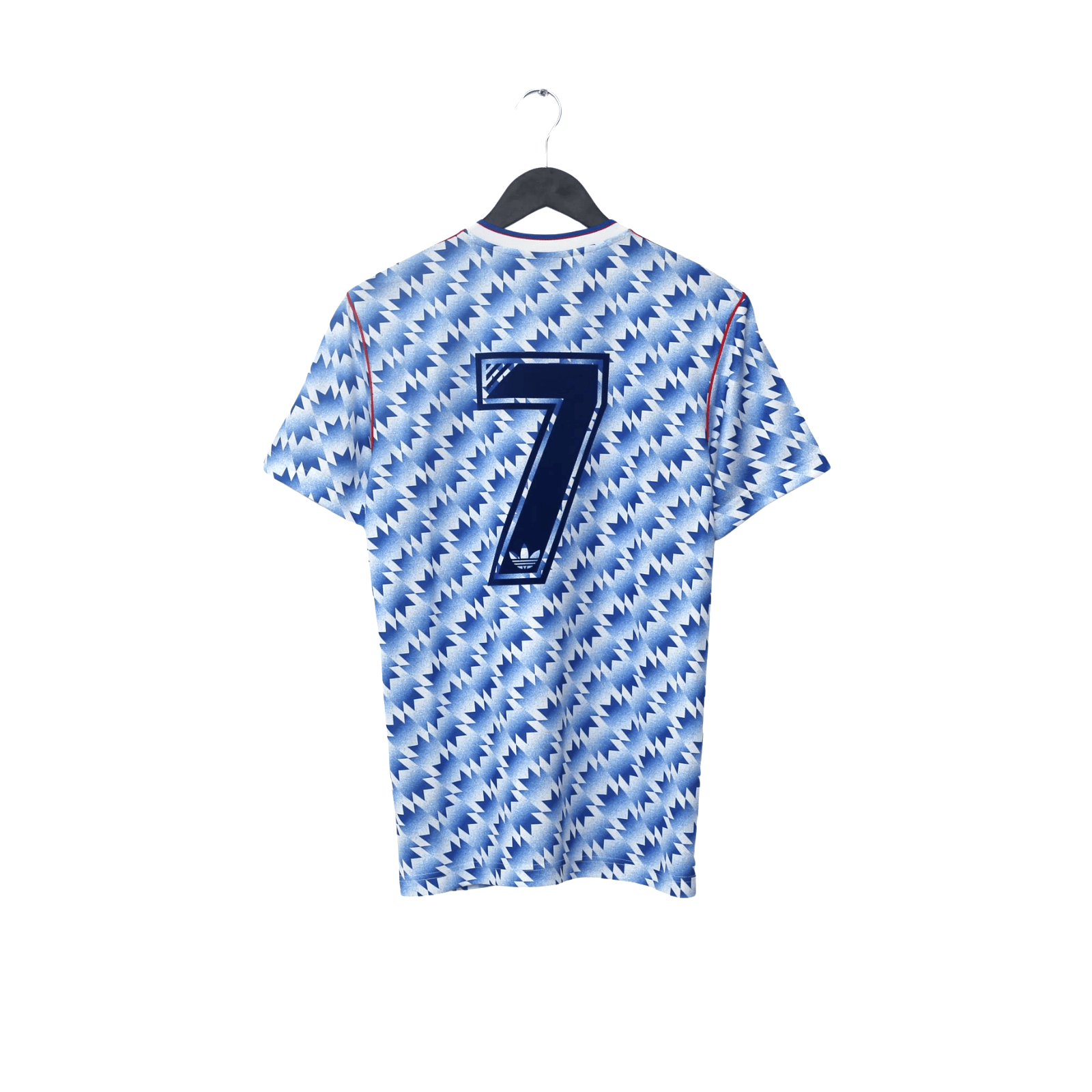 1990/92 Sharpe #7 Manchester United Retro adidas Away Football Shirt (M)