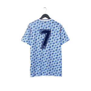 1990/92 Sharpe #7 Manchester United Retro adidas Away Football Shirt (M/L)