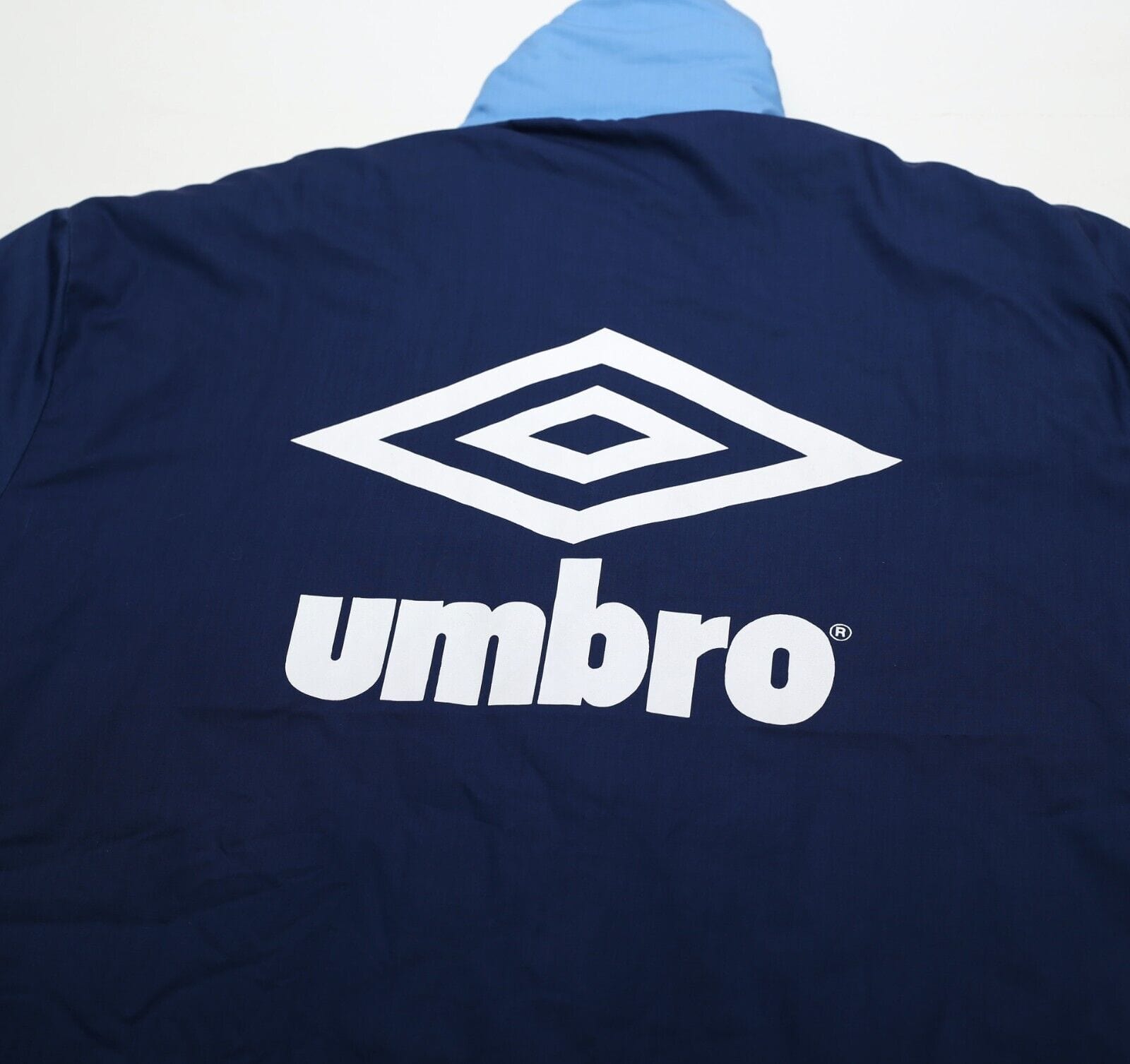 1990/92 SHEFFIELD WEDNESDAY Vintage Umbro Football Bench Coat Jacket (M)