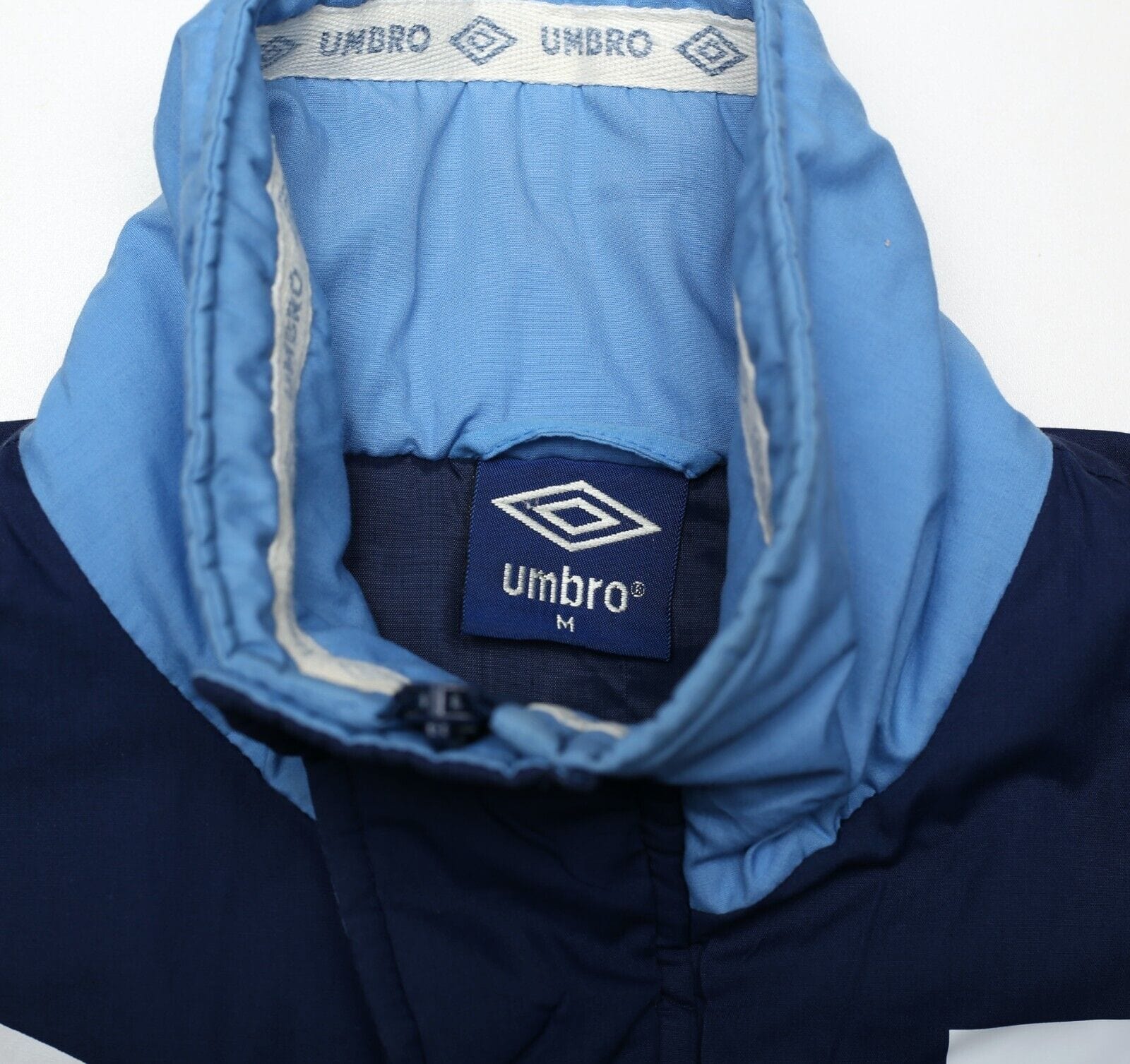 1990/92 SHEFFIELD WEDNESDAY Vintage Umbro Football Bench Coat Jacket (M)