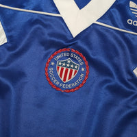1990/92 USA Vintage adidas Away Football Soccer Shirt Jersey (L)