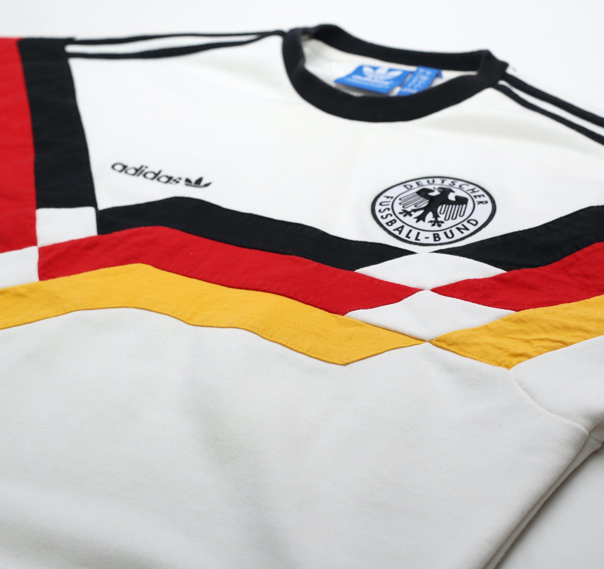 1990/92 WEST GERMANY Retro adidas Originals Italia 90 Sweatshirt (S)