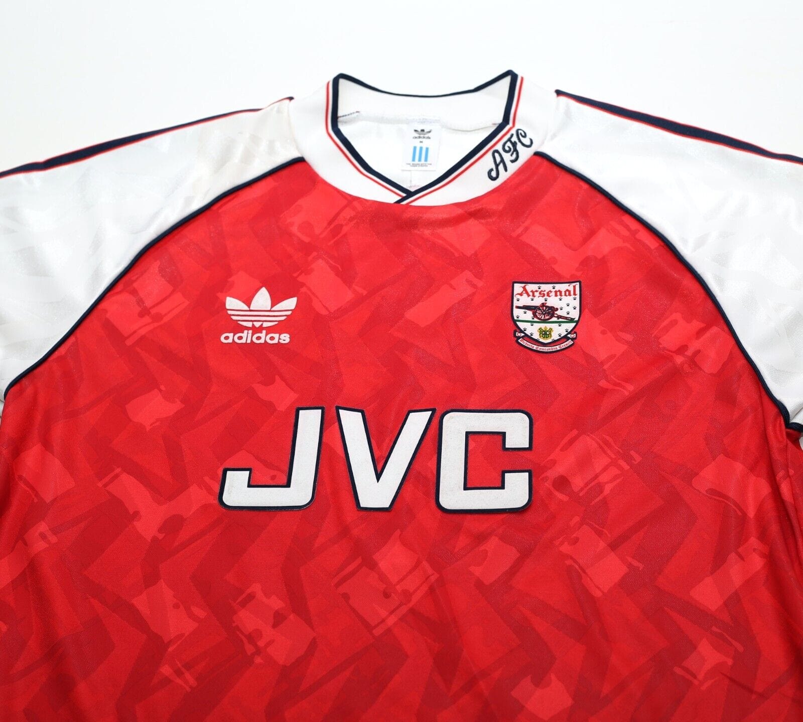 1990/92 WRIGHT #8 Arsenal Retro adidas Originals Home Football 