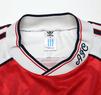 1990/92 WRIGHT #8 Arsenal Retro adidas Originals Home Football Shirt (S)