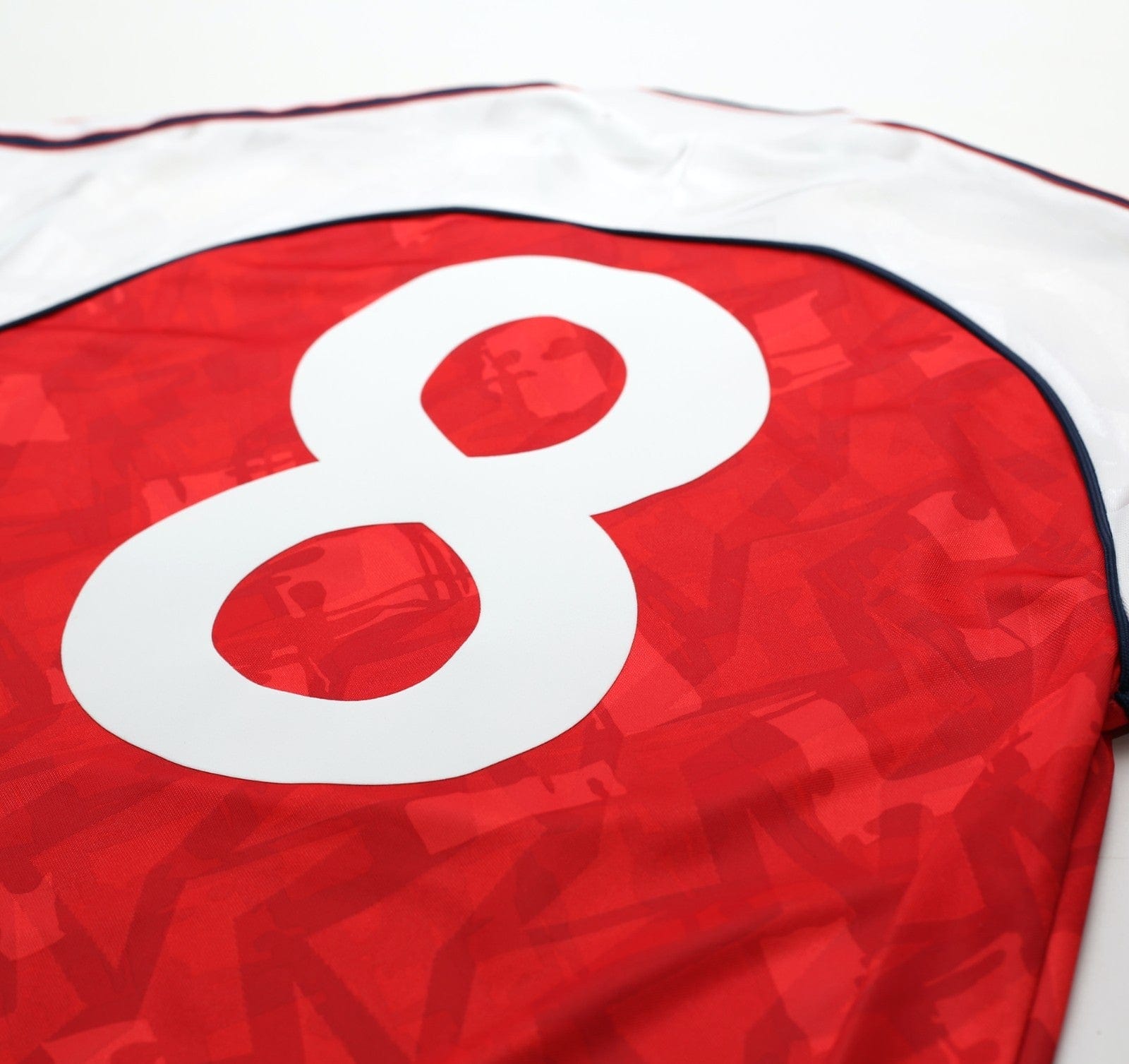 1990/92 WRIGHT #8 Arsenal Retro adidas Originals Home Football Shirt (S)