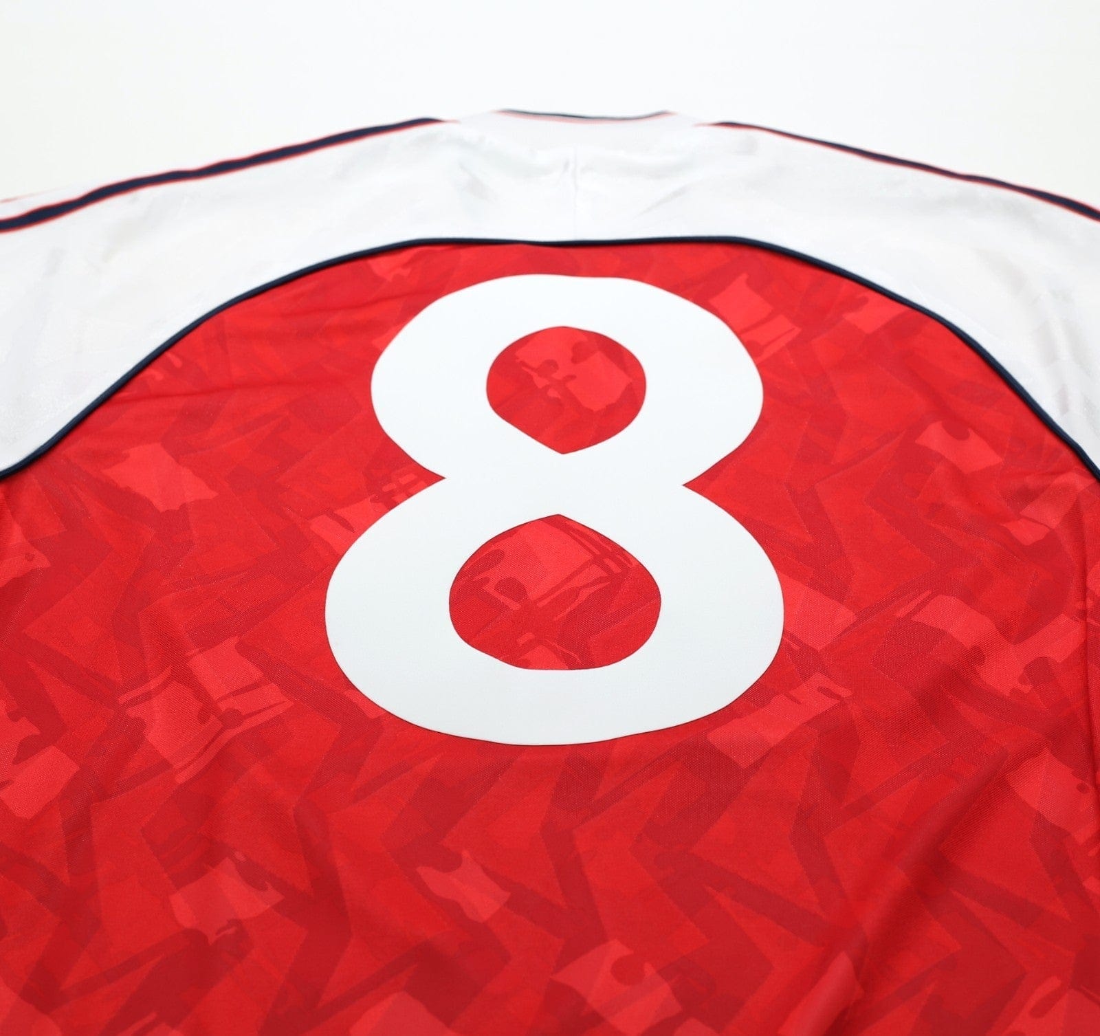 1990/92 WRIGHT #8 Arsenal Retro adidas Originals Home Football Shirt (S)