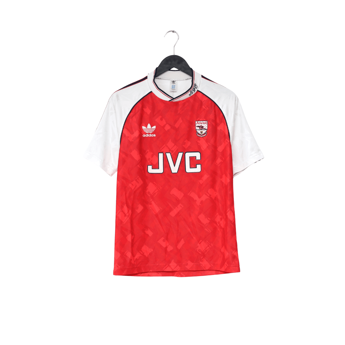 1990/92 WRIGHT #8 Arsenal Retro adidas Originals Home Football Shirt (S)
