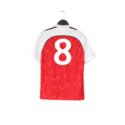 1990/92 WRIGHT #8 Arsenal Retro adidas Originals Home Football Shirt (S)