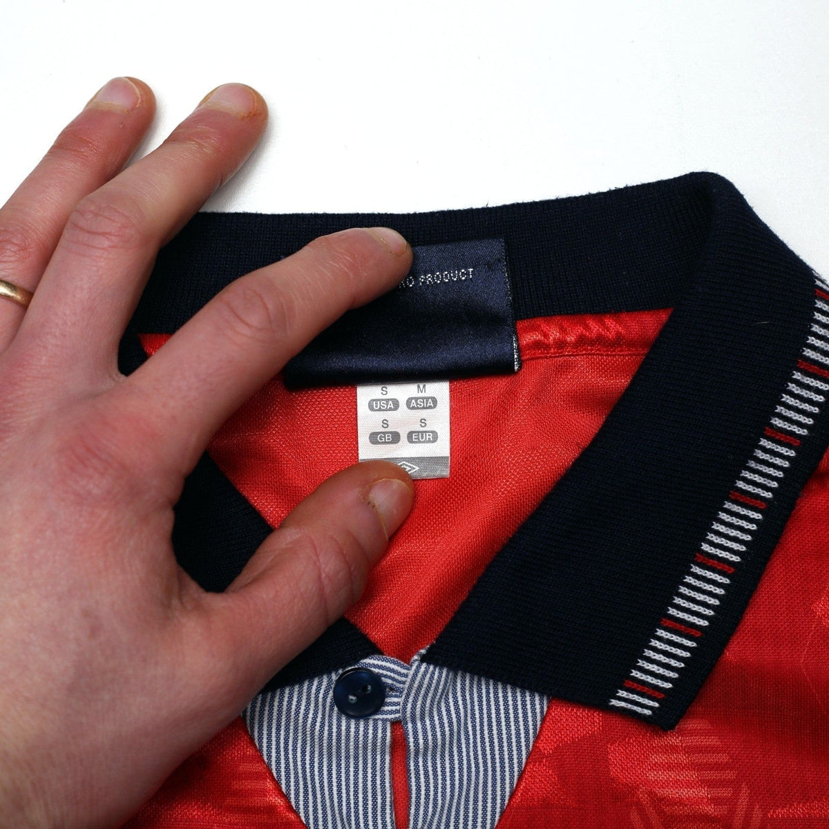 1990/93 England Retro Umbro Away Football Shirt (S) Italia 90