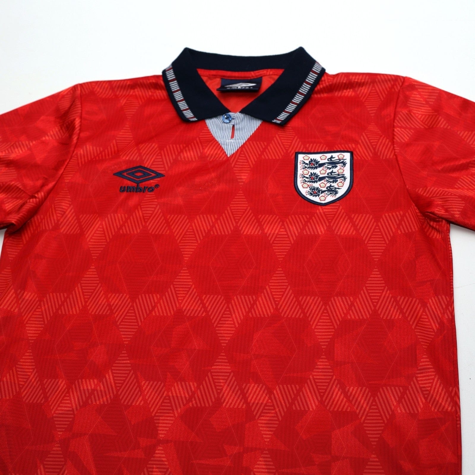 1990/93 England Retro Umbro Away Football Shirt (S) Italia 90