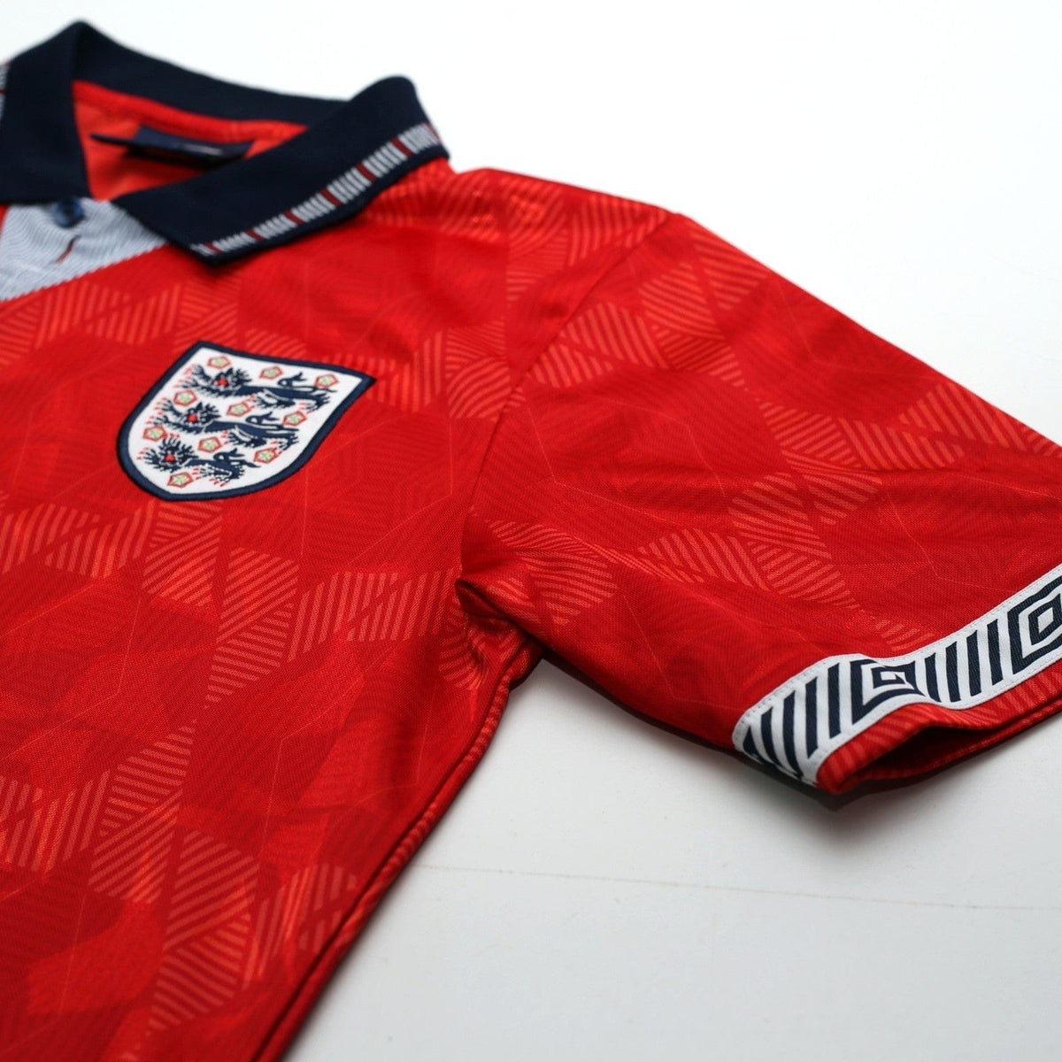 1990/93 England Retro Umbro Away Football Shirt (S) Italia 90