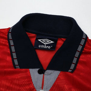 1990/93 England Retro Umbro Away Football Shirt (S) Italia 90