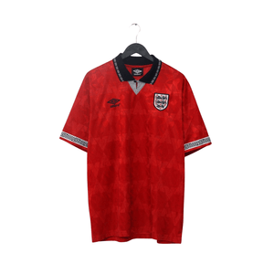 1990/93 England Retro Umbro Away Football Shirt (XL) Italia 90