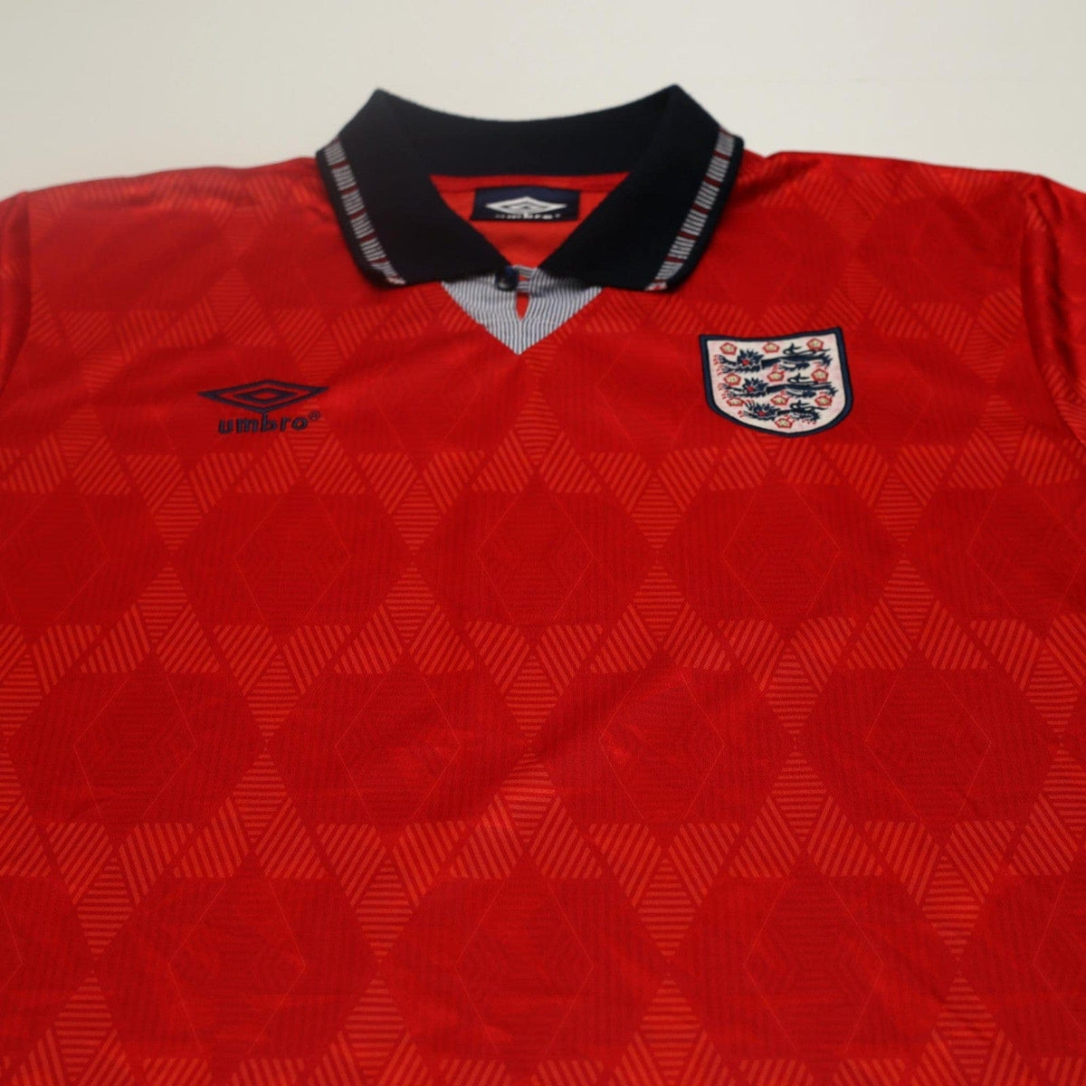 1990/93 England Retro Umbro Away Football Shirt (XL) Italia 90
