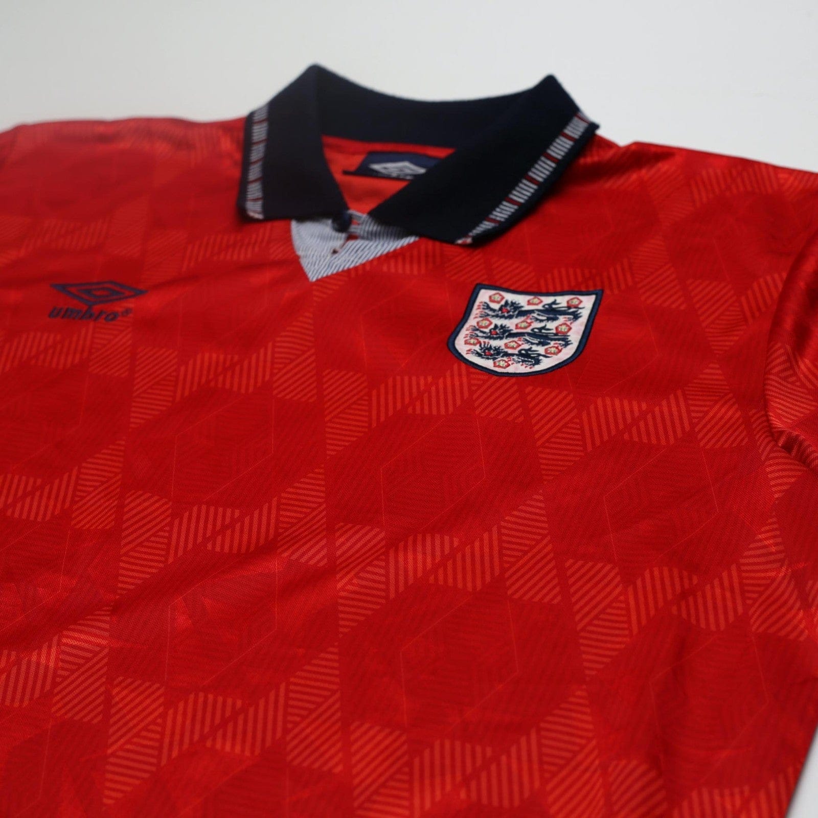 1990/93 England Retro Umbro Away Football Shirt (XL) Italia 90