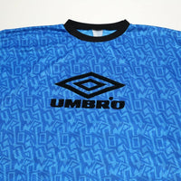 1990/93 Vintage England Umbro Pro Football Training Shirt (XL)