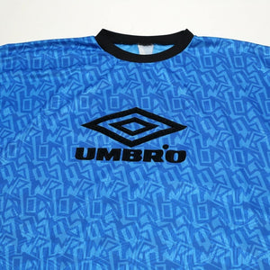 1990/93 Vintage England Umbro Pro Football Training Shirt (XL)