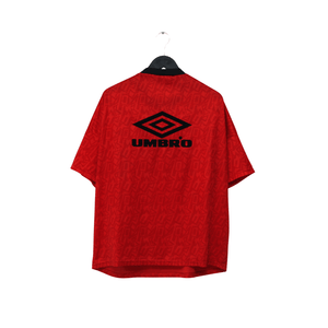 1990/93 Vintage Umbro Pro Football Training Shirt (XL) England Template
