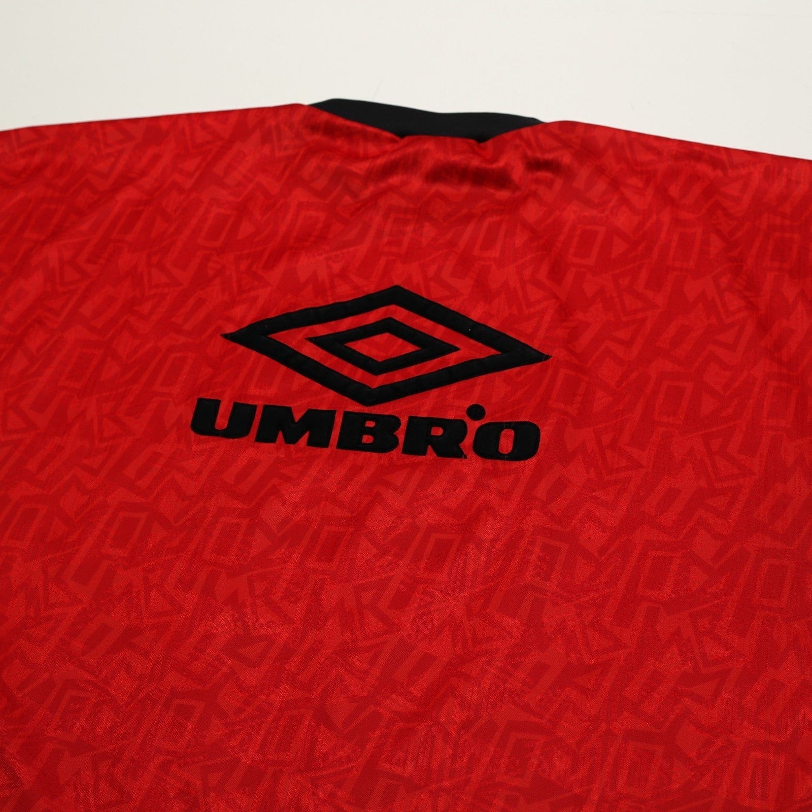 1990/93 Vintage Umbro Pro Football Training Shirt (XL) England Template