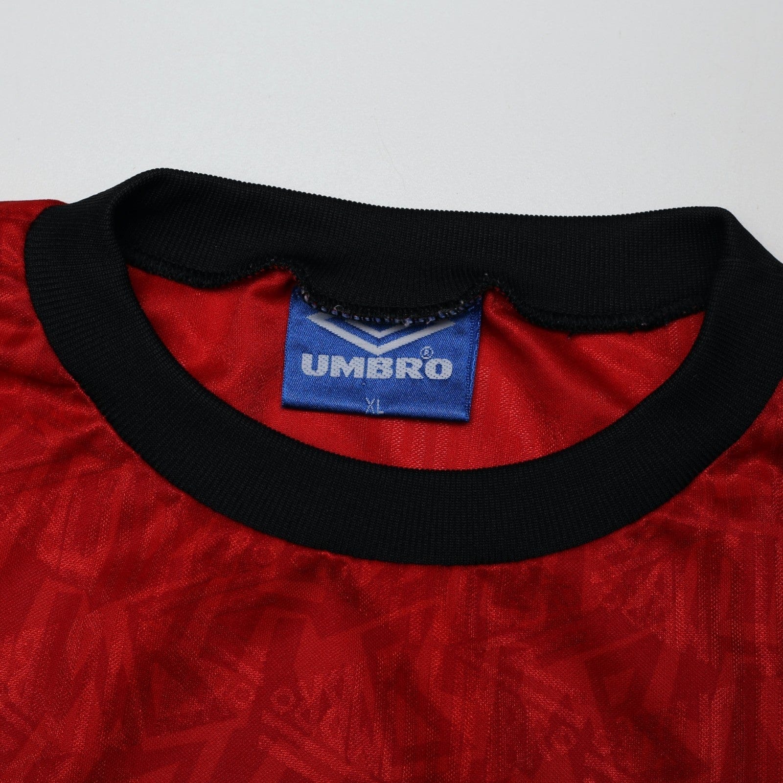 1990/93 Vintage Umbro Pro Football Training Shirt (XL) England Template