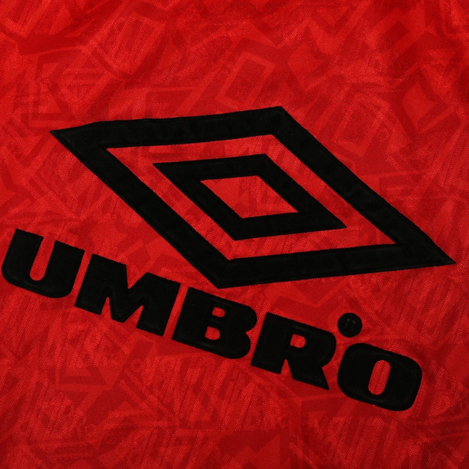 1990/93 Vintage Umbro Pro Football Training Shirt (XL) England Template