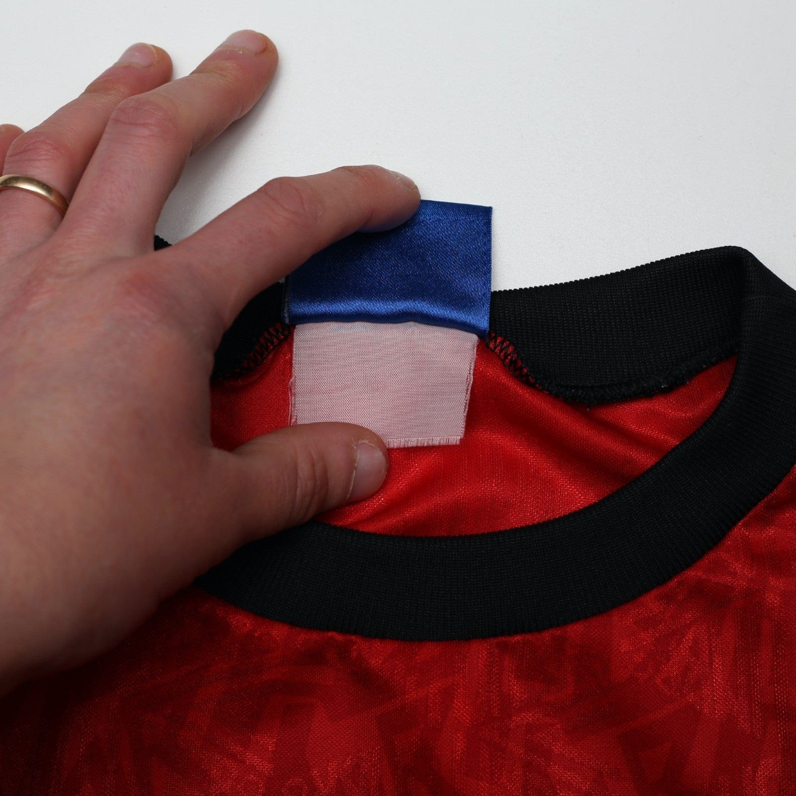 1990/93 Vintage Umbro Pro Football Training Shirt (XL) England Template