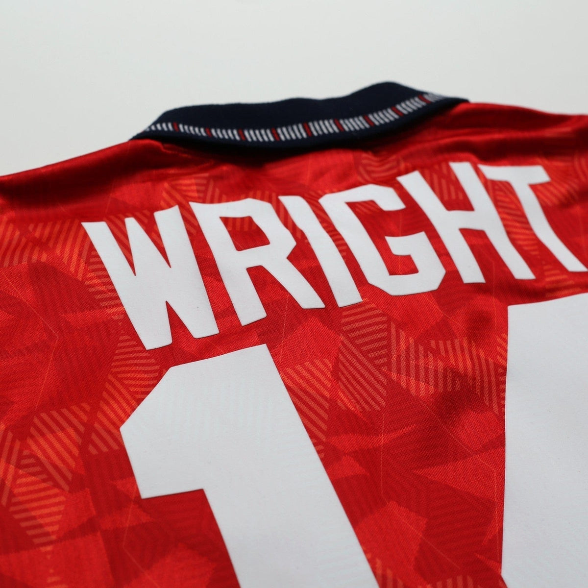 1990/93 Wright #14 England Vintage Umbro Away Football Shirt (M) US Cup 93