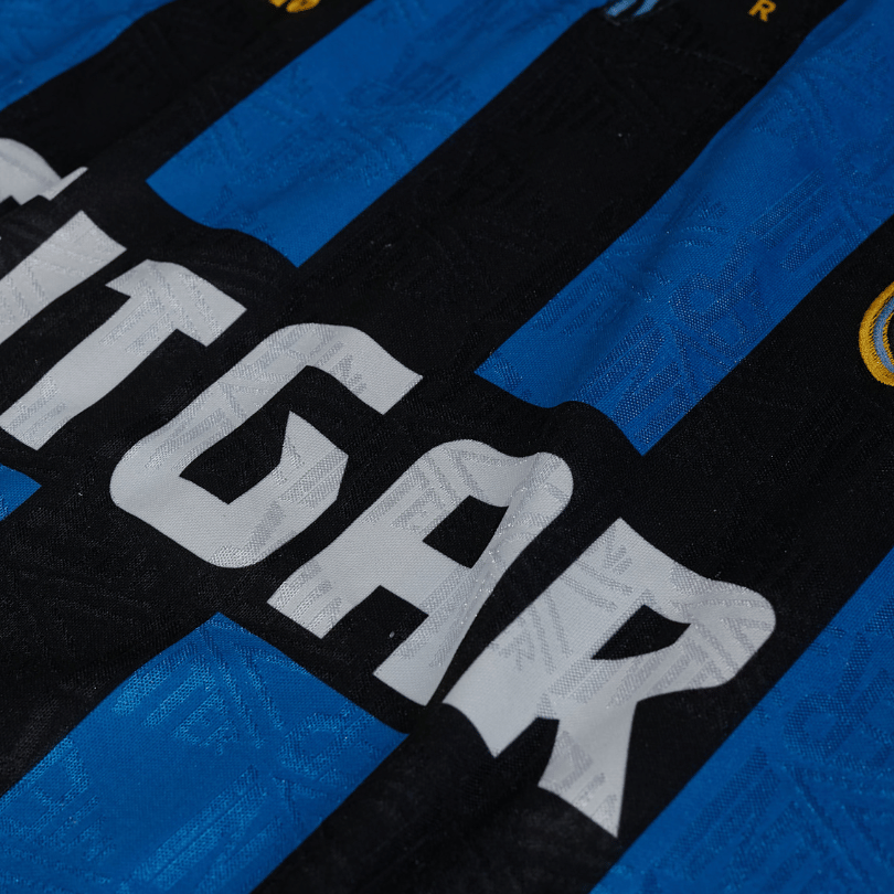 1990 Inter Milan home Umbro long sleeve shirt L Excellent