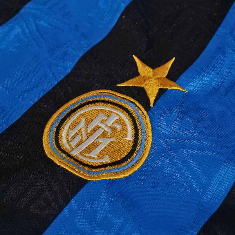 1990 Inter Milan home Umbro long sleeve shirt L Excellent
