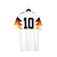 1990 Matthaus #10 Germany Retro adidas Originals Football Shirt (M/L) Italia 90