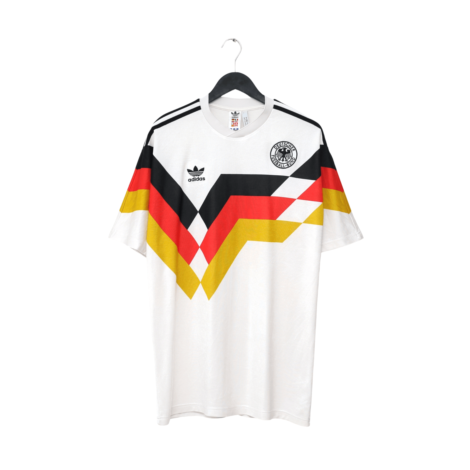 1990 Matthaus #10 Germany Retro adidas Originals Football Shirt (M/L) Italia 90
