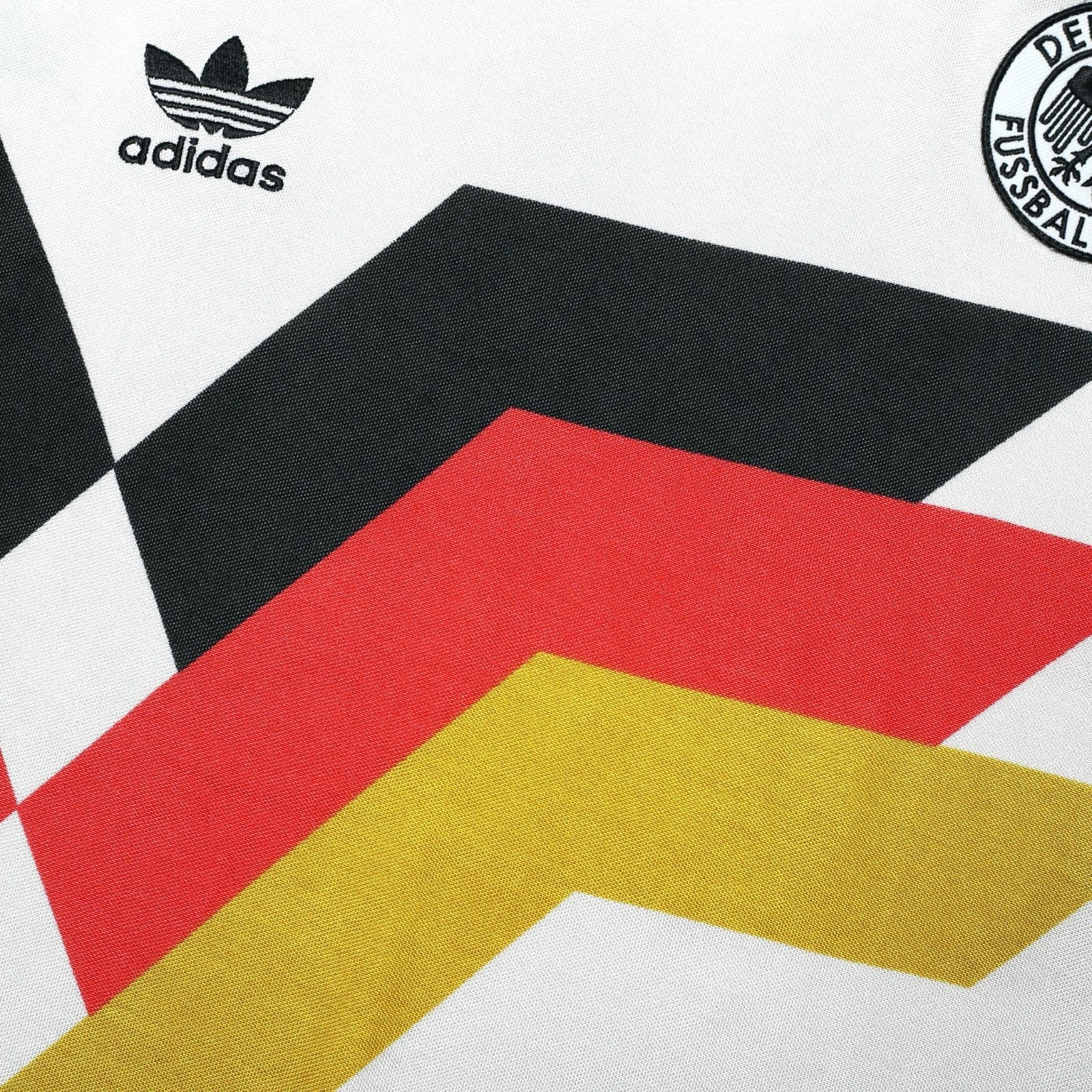 1990 Matthaus #10 Germany Retro adidas Originals Football Shirt (M/L) Italia 90