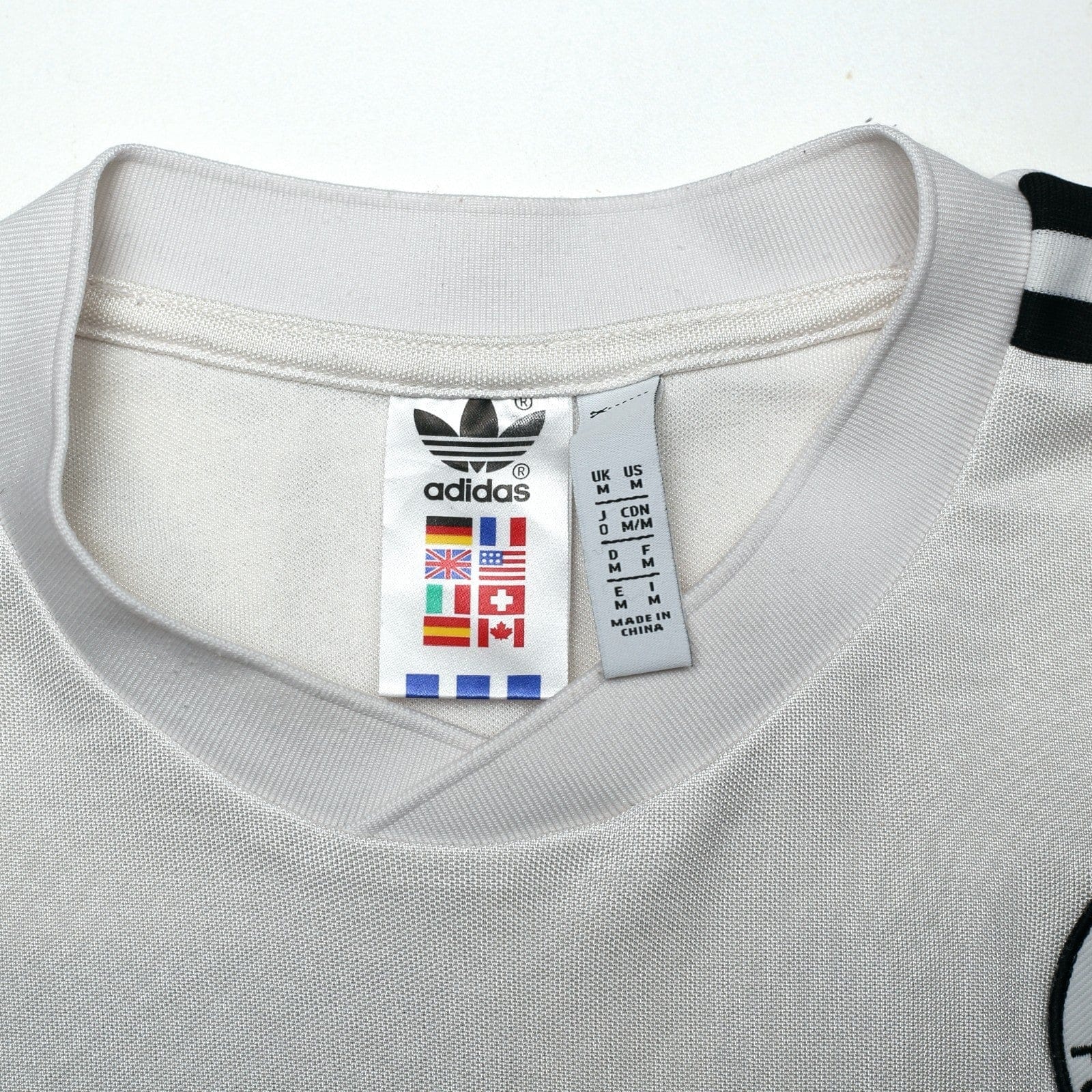 1990 Matthaus #10 Germany Retro adidas Originals Football Shirt (M/L) Italia 90