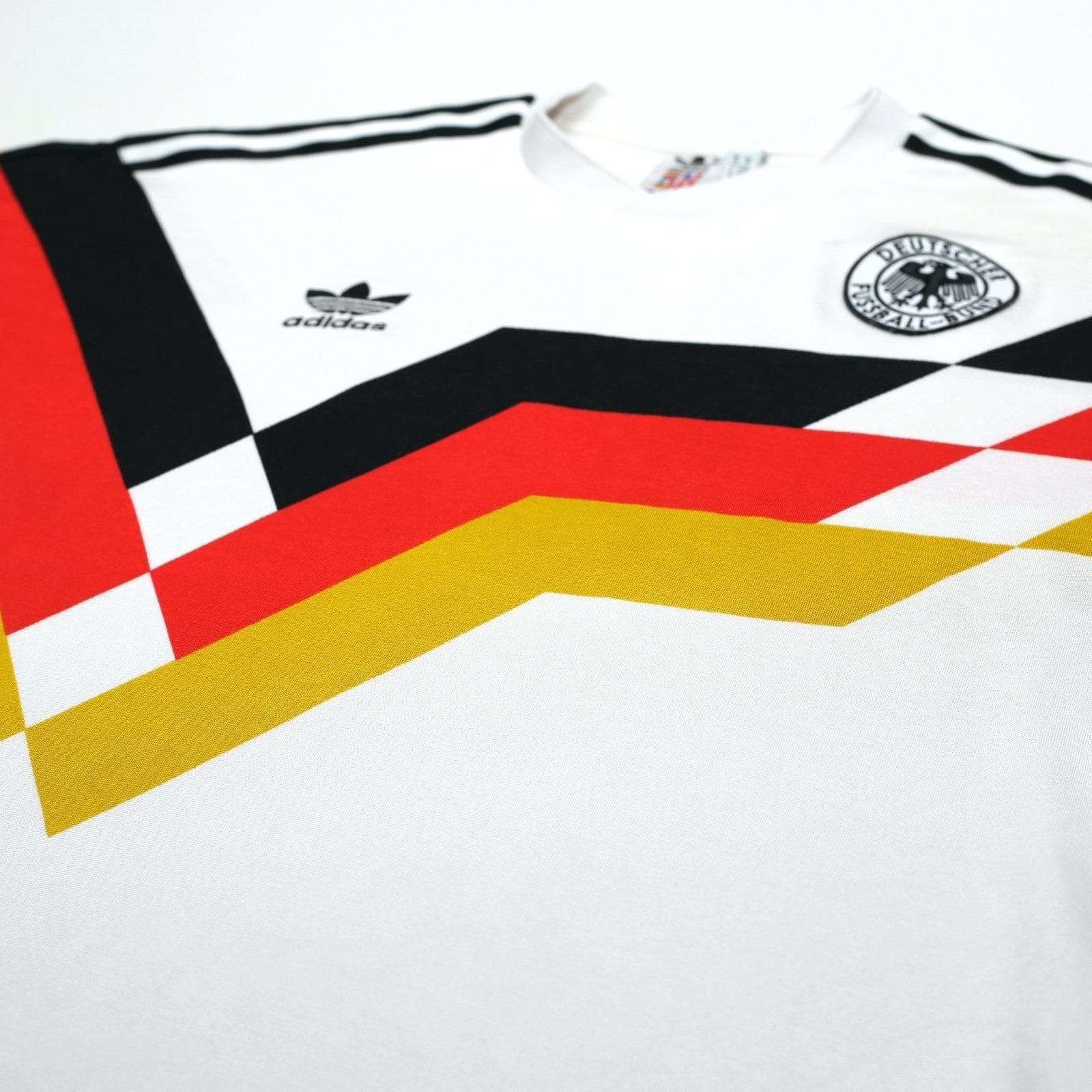 1990 Matthaus #10 Germany Retro adidas Originals Football Shirt (M/L) Italia 90